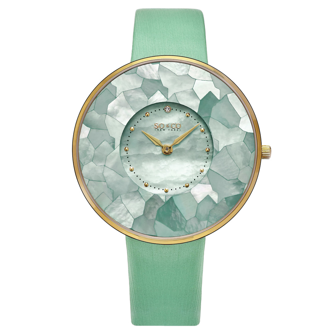 Chelsea Green/Leather | Green Dial