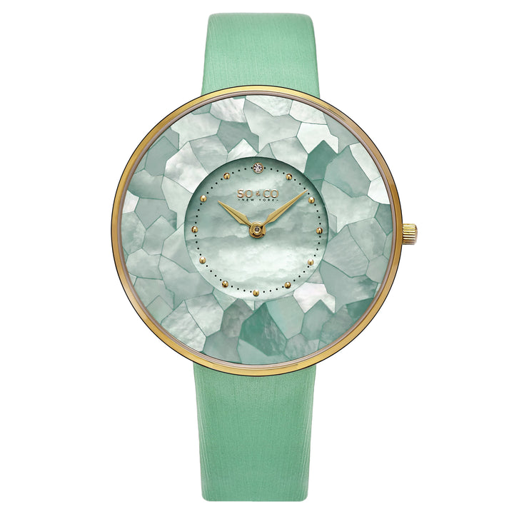 Chelsea Green/Leather | Green Dial