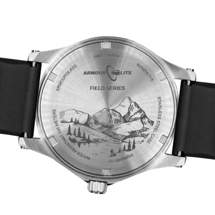 Field Series (Tritium & Armourglass) AL133 Steel Case / Metallic Blue Dial | Blu