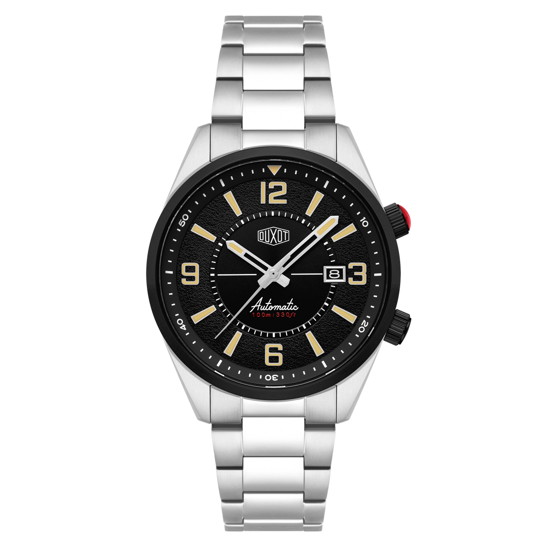 Ascensus Automatic Black / Stainless Steel | Black Dial