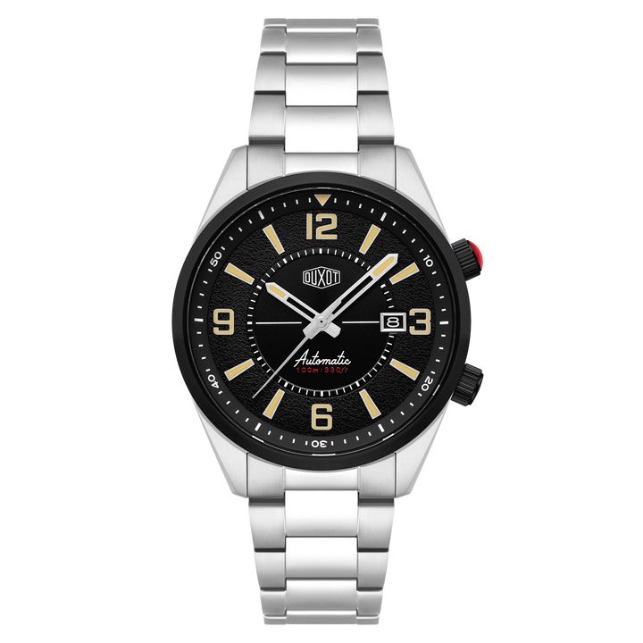 Ascensus Automatic Black / Stainless Steel | Black Dial