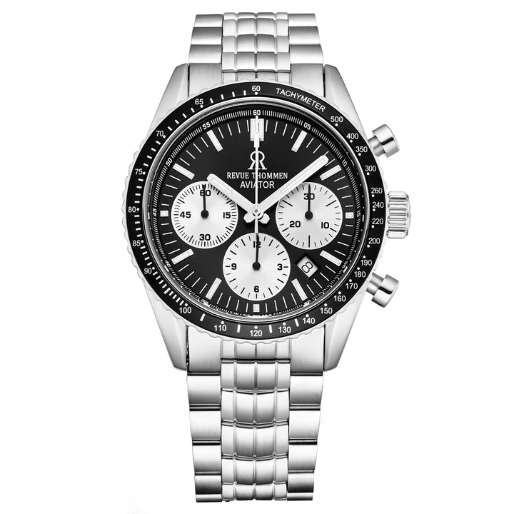 Aviator 17000.6134 / Black | Black Dial