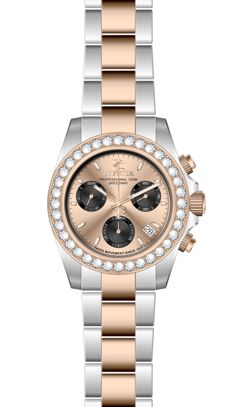 Elite Diamond Rose Gold dial / Rose Gold Stainless Steel Bracelet Rose Gold Dial