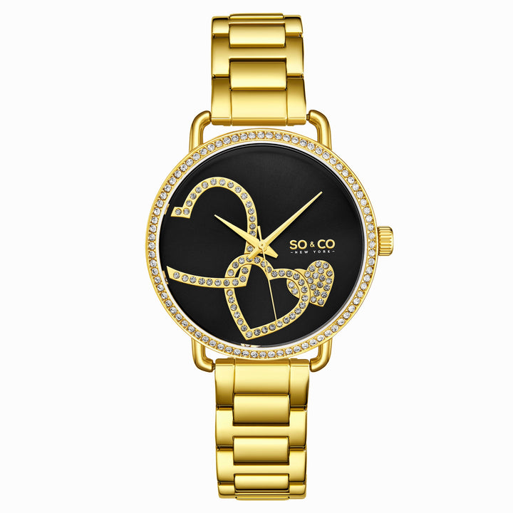 Madison-5577.2 Gold/Stainless Steel | Black Dial