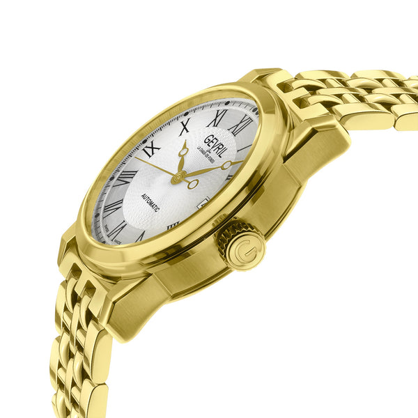 Madison Gevril Madison Sellita SW200 Watch exhibition caseback gold | Silver Dia