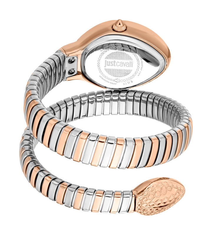 Eclisse 22mm / Silver / Silver and Rose Gold | Silver Dial