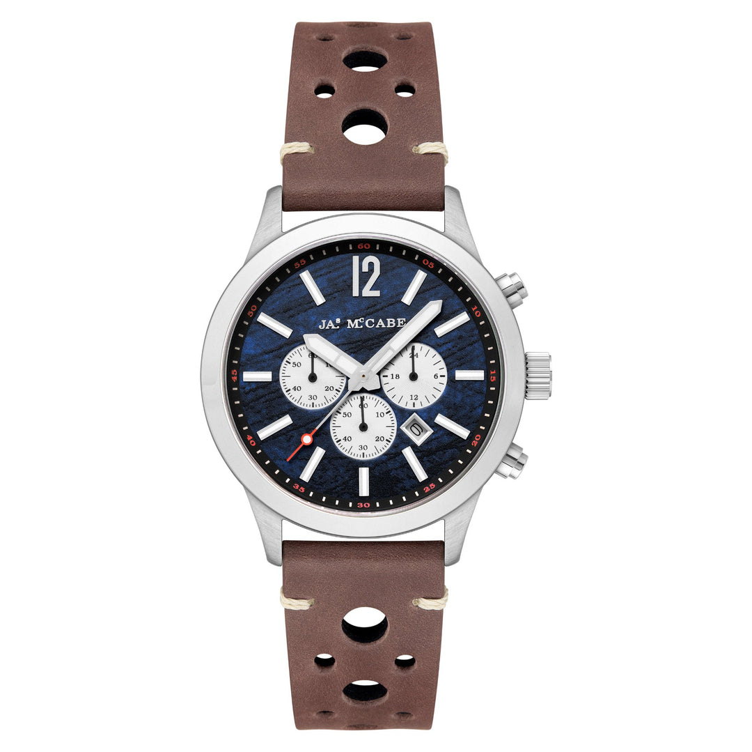 Colcham Chronograph Black / Leather | Black Dial