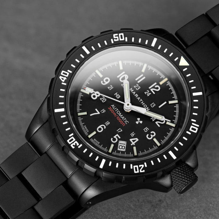 Dive BLACK/BKMAM Anthracite (WW194006BK-0009) Black Dial