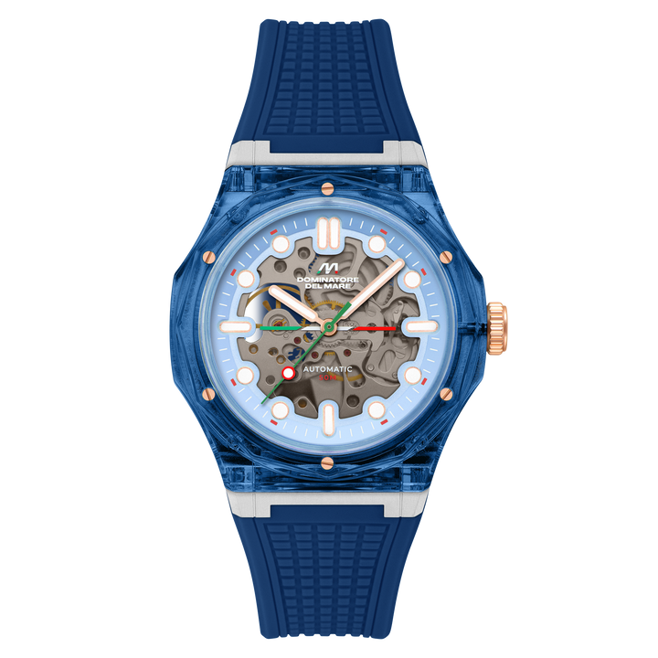 Ravello Automatic Blue / Silicone | Blue Dial
