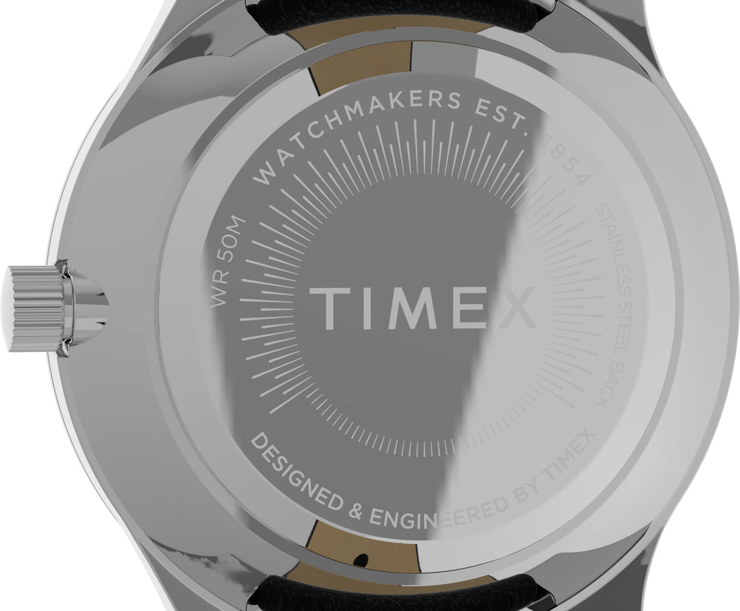 Dress Blue / Leather | Blue Dial