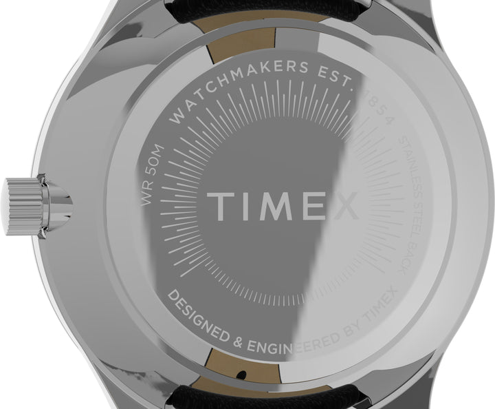 Dress Blue / Leather | Blue Dial