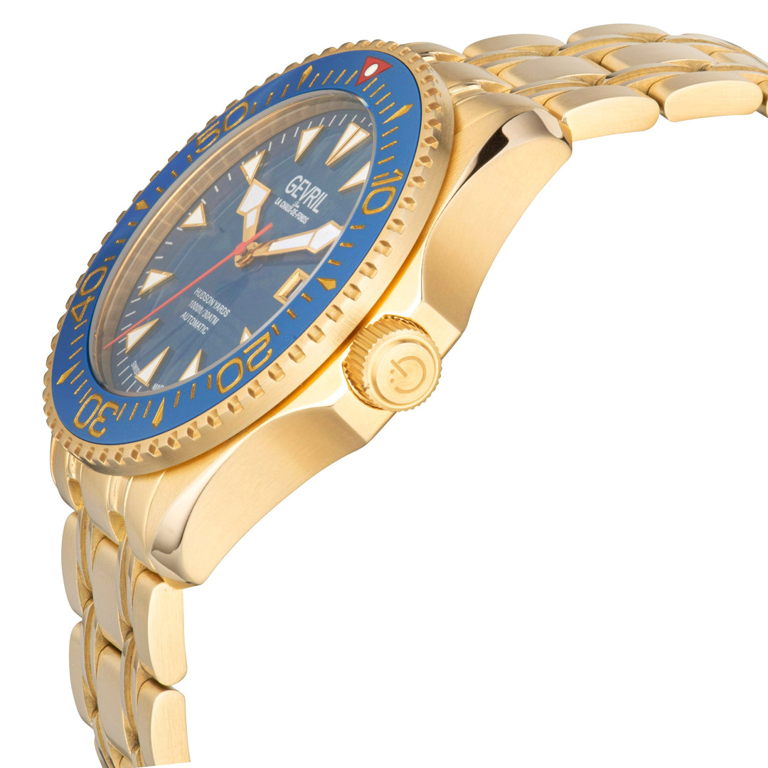 Hudson Yards Swiss Made SW200 Automatic Diver watch, Ceramic Rotating bezel, hel