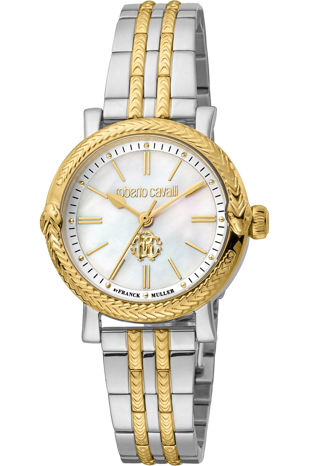 by Franck Muller 30mm / White / Gold | White Dial