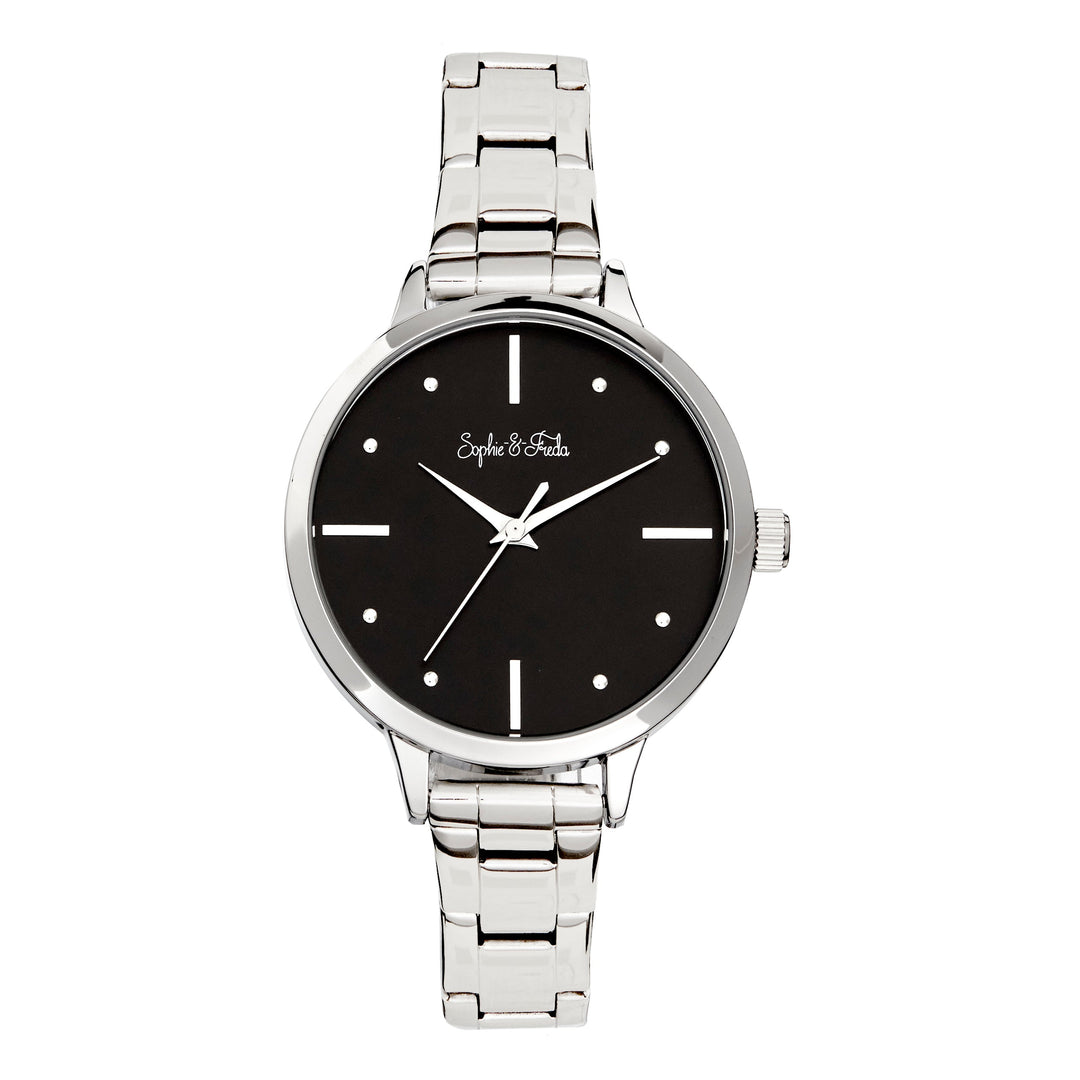 Milwaukee Silver/Black Black Dial