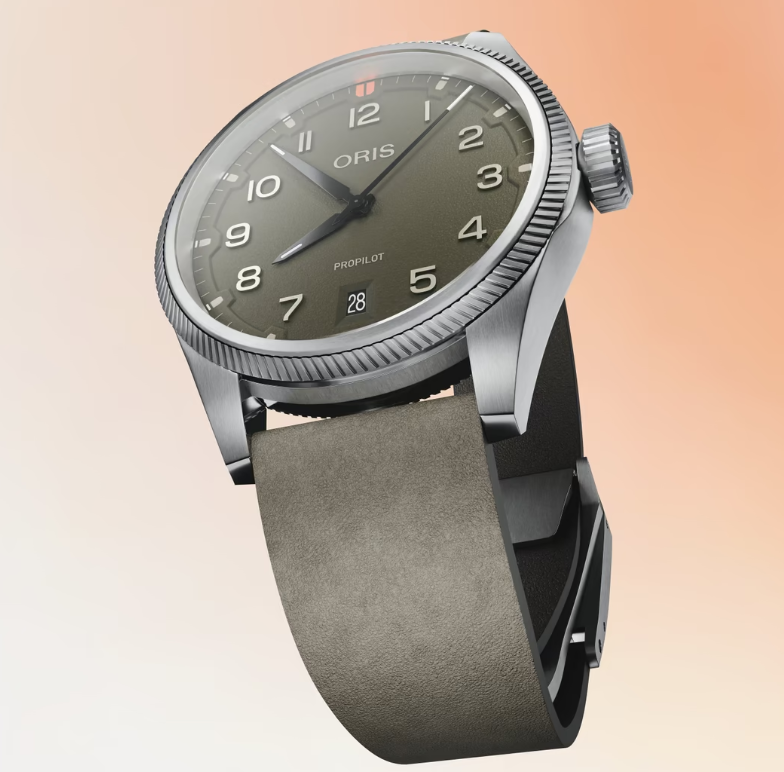 ProPilot Date Green/Green Leather Green Dial
