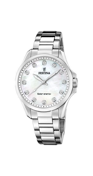 Solar Energy Mother Of Pearl / Stainless Steel