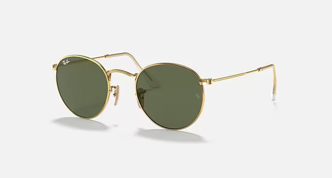 ROUND FLAT LENSES MENS / ARISTA - CRYSTAL GREEN |  Dial