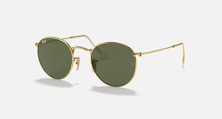 ROUND FLAT LENSES MENS / ARISTA - CRYSTAL GREEN |  Dial