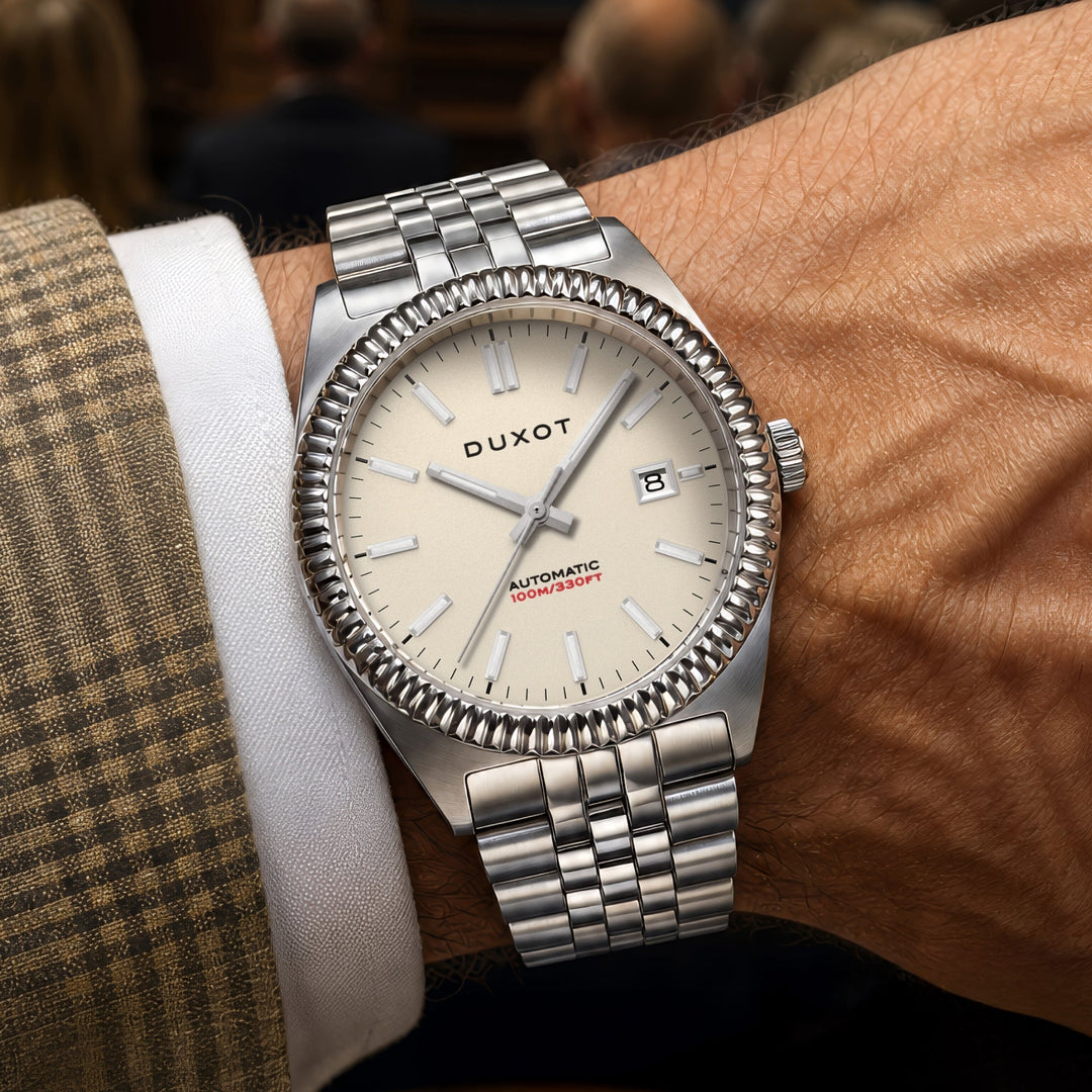 Siena Automatic Cream Dial / Stainless Steel Bracelet Cream White Dial