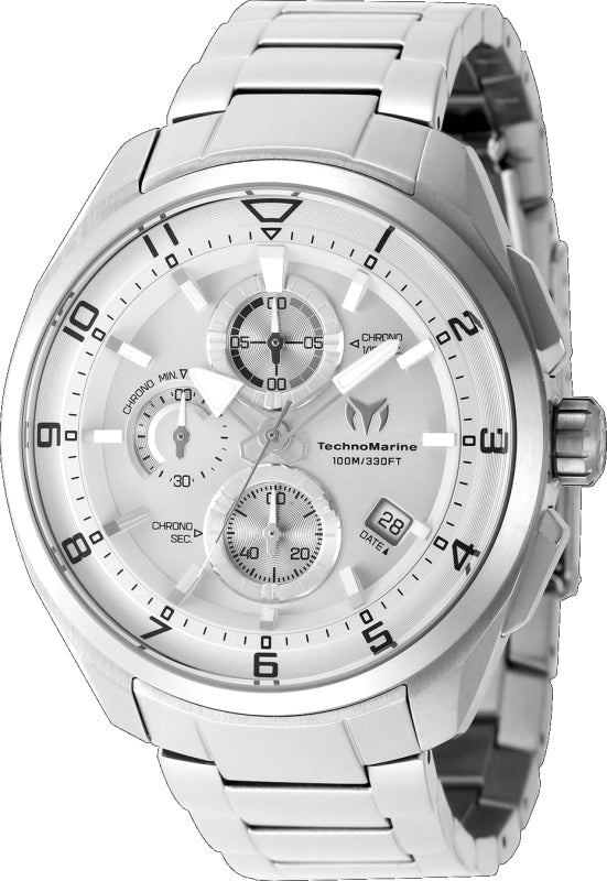 Ocean Quantum 44mm / Silver / Silver | Silver Dial