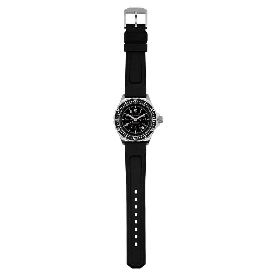 Dive SS/BKSS 3PC RUBBER (WW194006SS-0130) | Black Dial