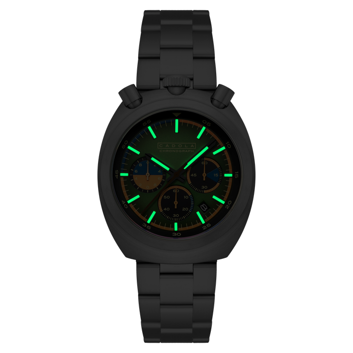 Testa Di Toro Chronograph Green / Stainless Steel | Green Dial