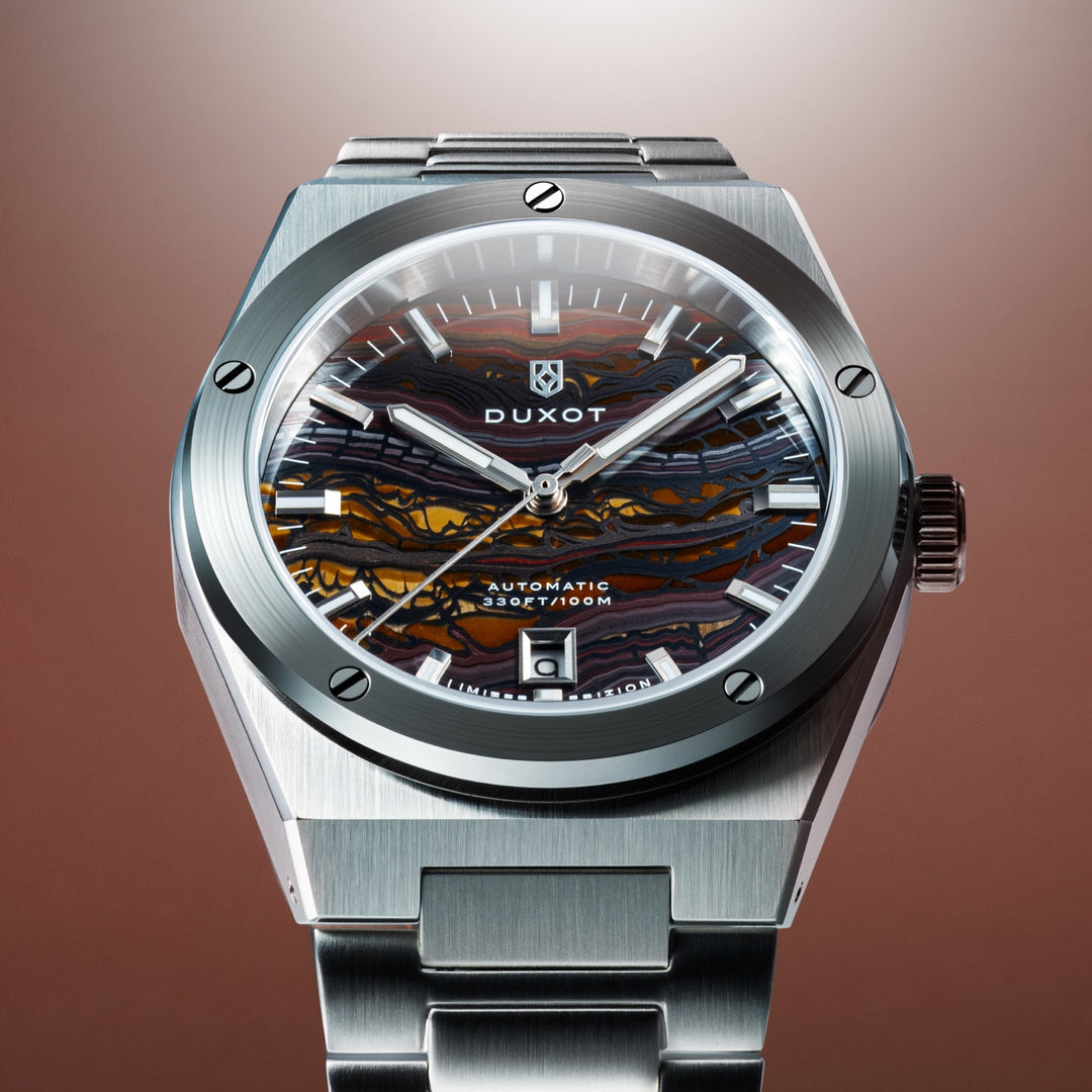 Bastia Automatic Lapidary Limited Edition Brown Dial / Stainless Steel Bracelet 