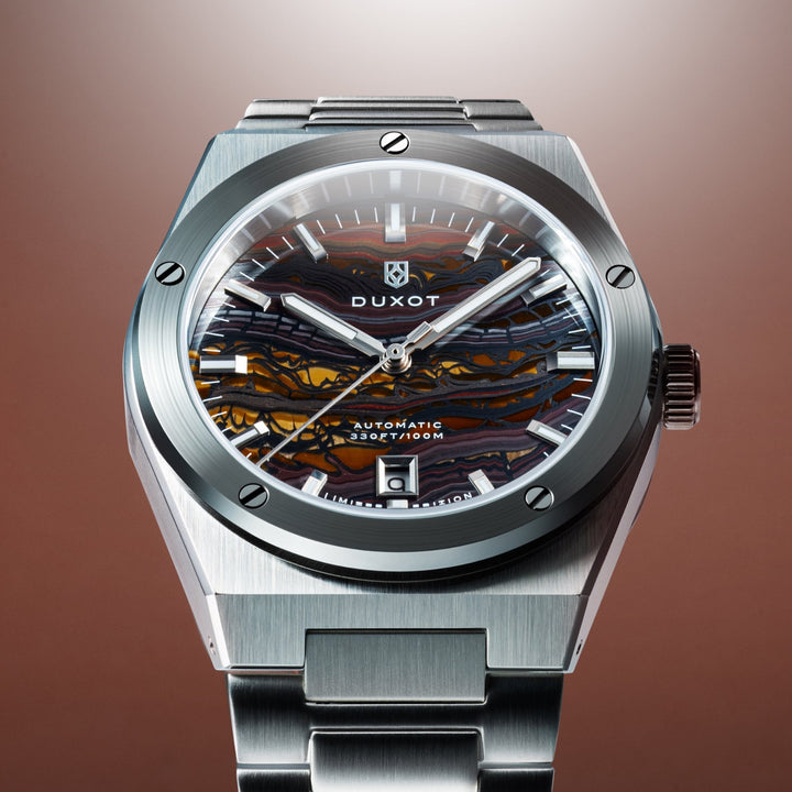 Bastia Automatic Lapidary Limited Edition Brown Dial / Stainless Steel Bracelet 