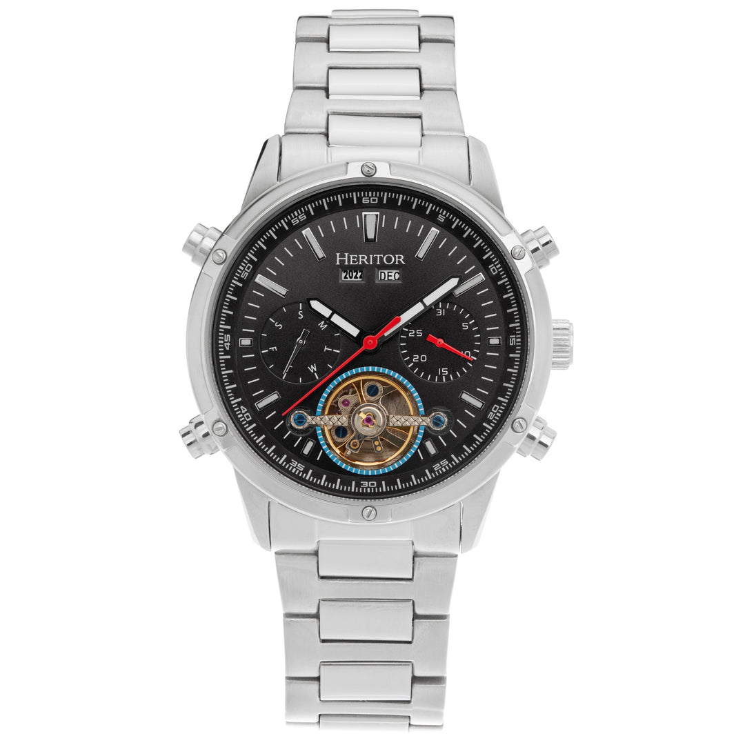 Wilhelm Silver/Black | Black Dial