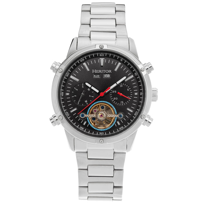 Wilhelm Silver/Black | Black Dial