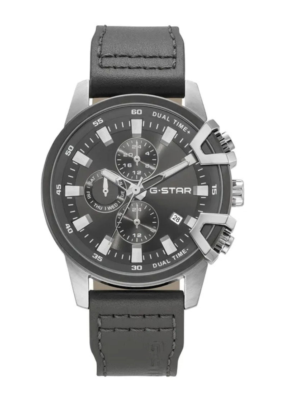 Bend3D Gray Dial / Gray Leather Strap Gray Dial
