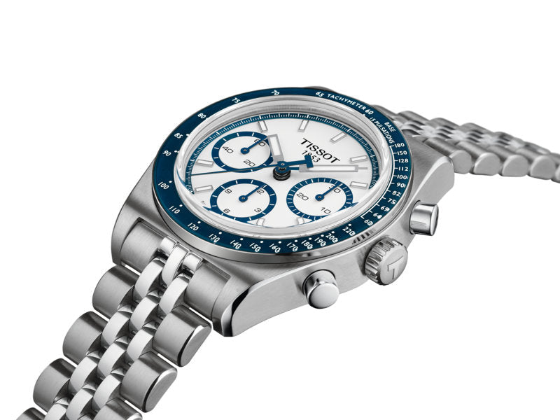 PR516 Automatic Chronograph Silver-tone White Dial
