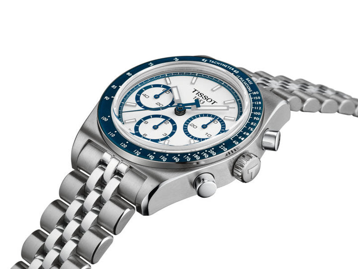 PR516 Automatic Chronograph Silver-tone White Dial