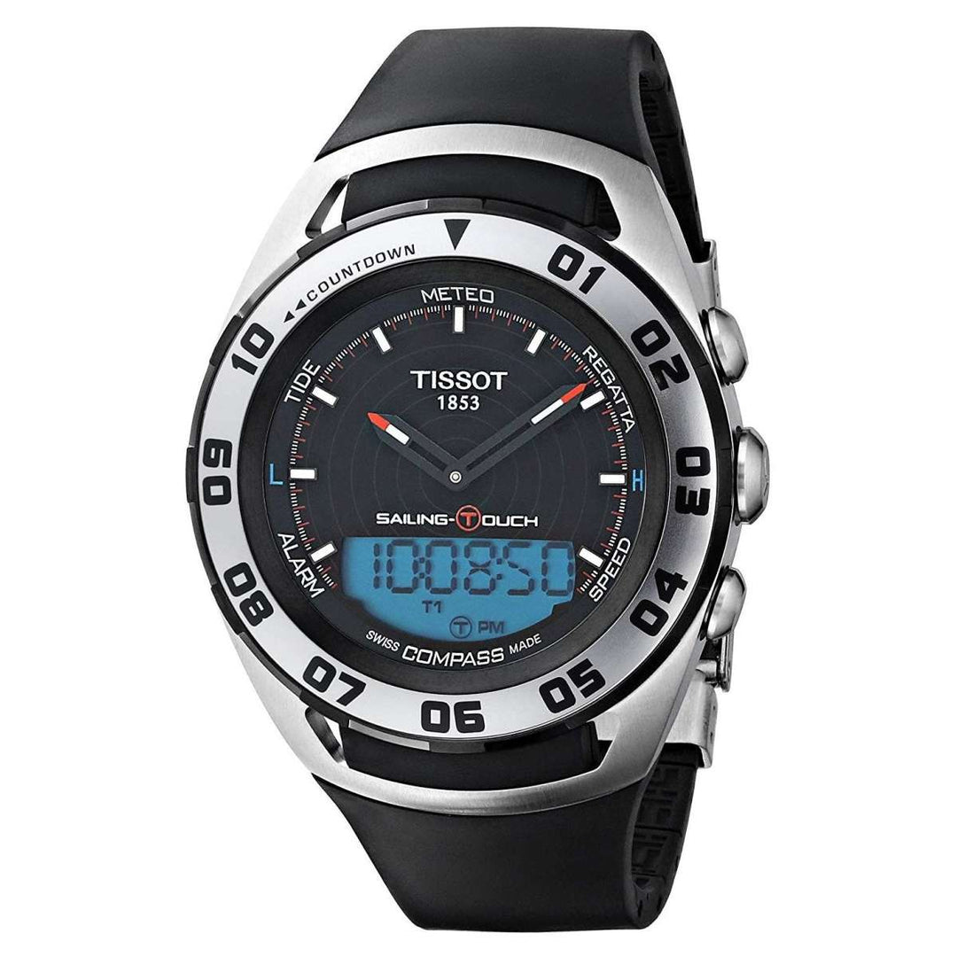Sailing Touch Men's Watch Blue / Stainless 45mm | Black Dial