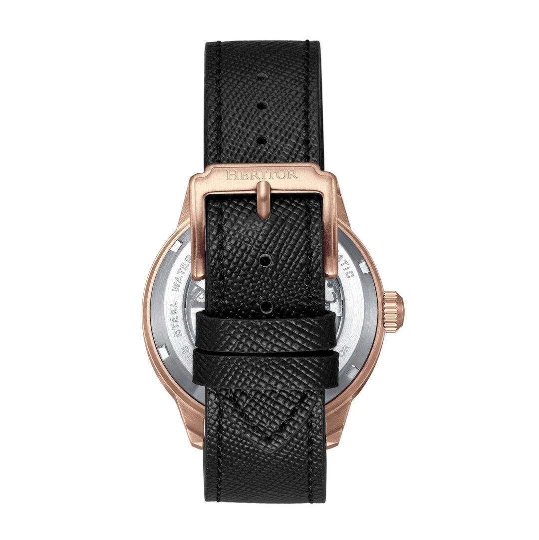 Argento Black / Rose Gold | Black Dial
