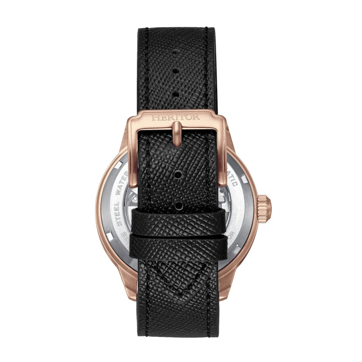 Argento Black / Rose Gold | Black Dial