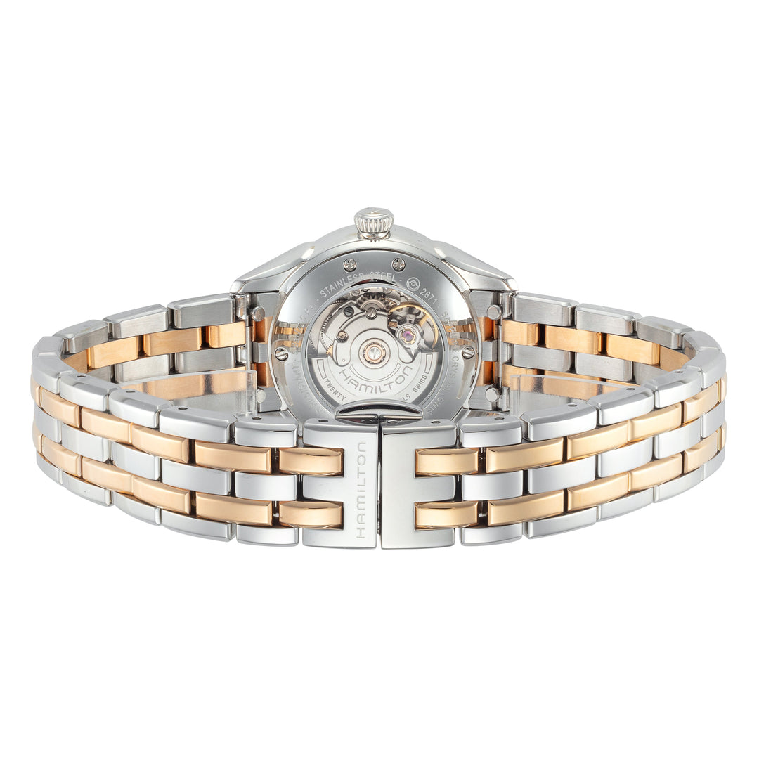 JAZZMASTER 30mm / Mother-of-Pearl / Silver and Rose Gold Mother-of-Pearl Dial