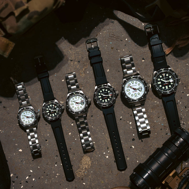 36mm OSAR-D 36mm Original SAR w/ Date with Stainless Steel Bracelet (OSAR-D) Bla