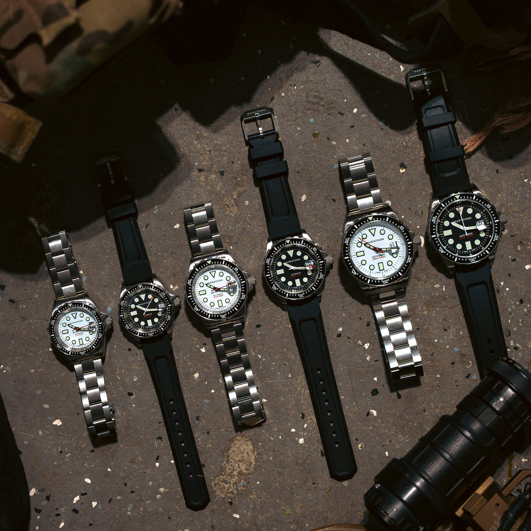 46mm OSAR-D ARCTIC EDITION 46mm Original SAR w/ Date with Stainless Steel Bracel