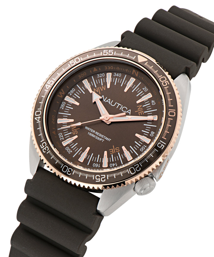 SPORTY Brown / Stainless Steel | Brown Dial
