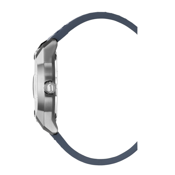 Selvedge Blue Dial / Blue Leather Strap Blue Dial