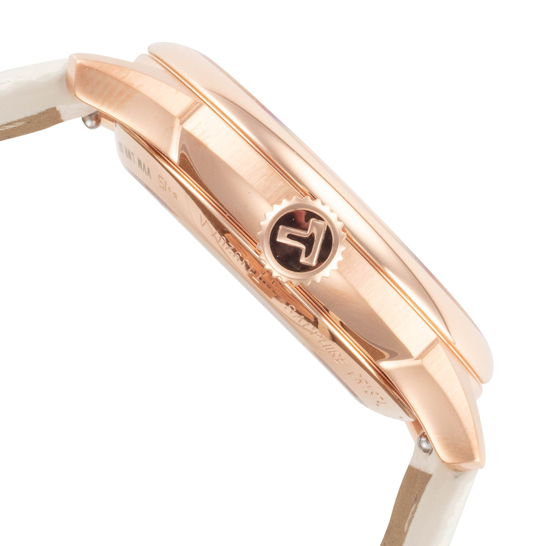 CHEMIN DES TOURELLES 34mm / Silver / Cream | Silver Dial