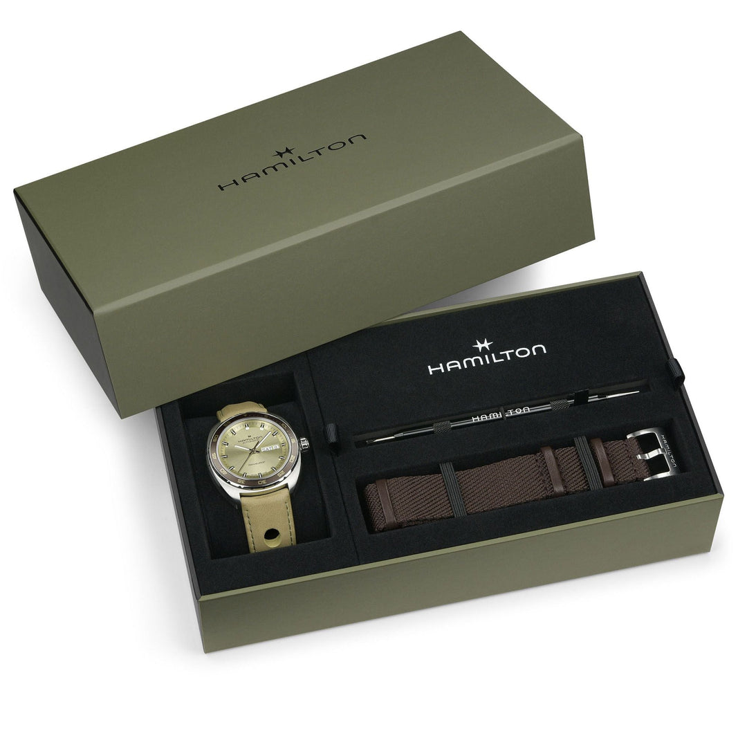 American Classic 42mm / Green / Beige | Green Dial