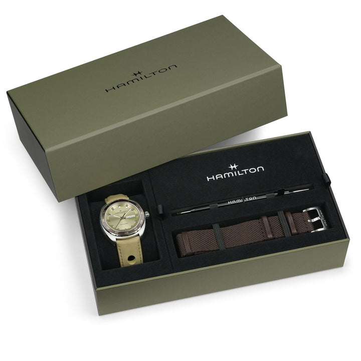 American Classic 42mm / Green / Beige | Green Dial