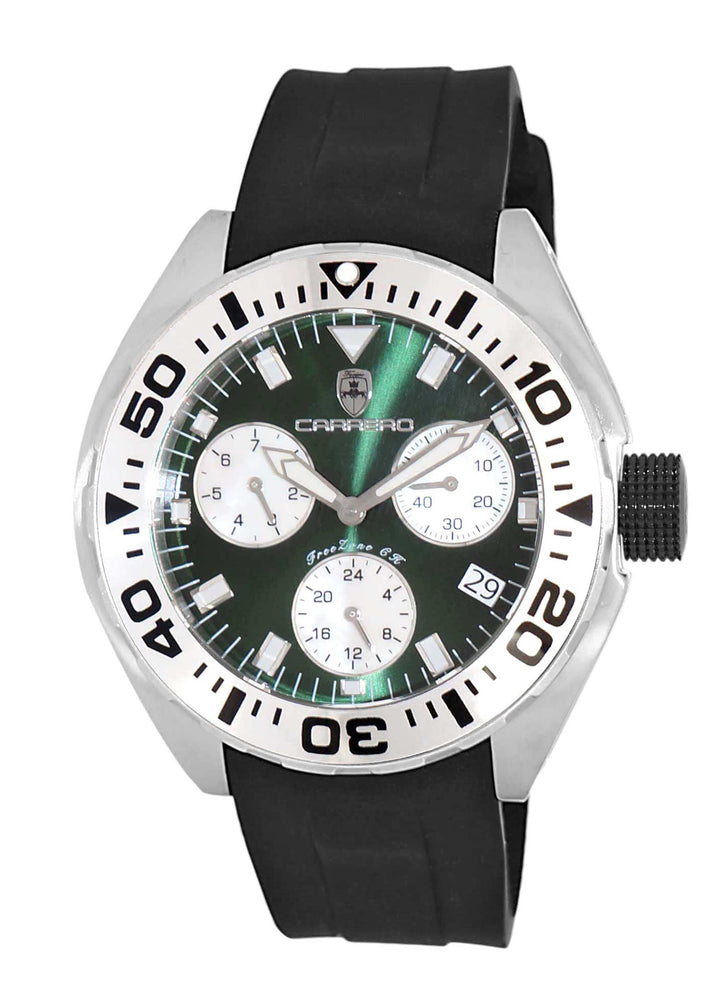 FreeZone-CH Green / Black | Green Dial