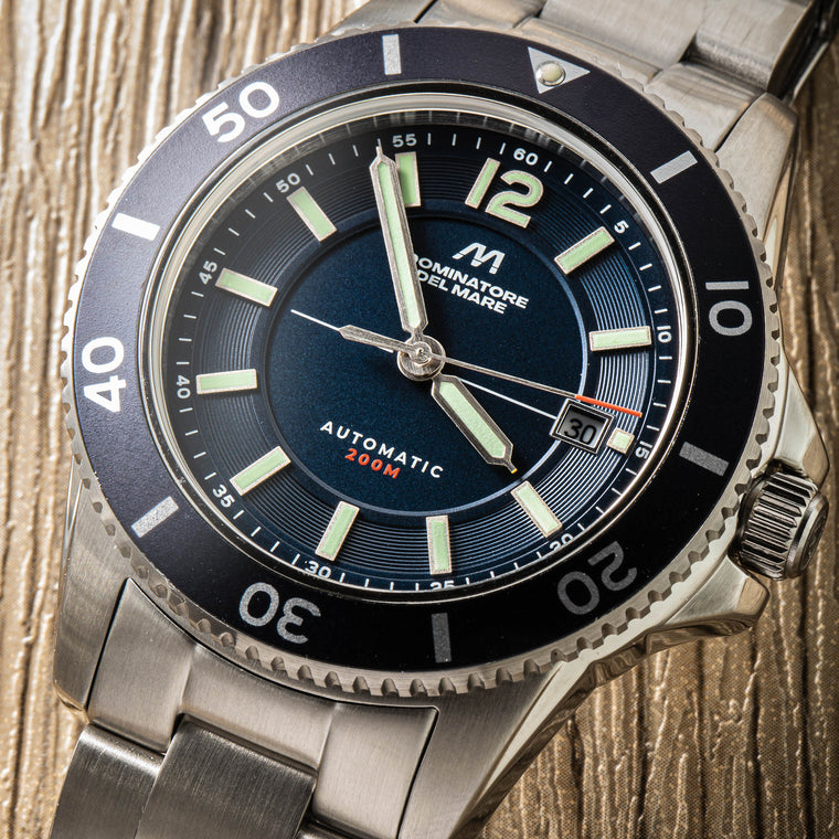 Patriota Blue/Stainless Steel | Blue Dial