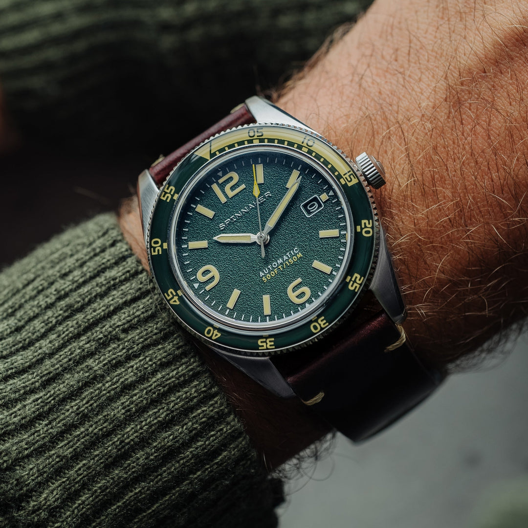 Fleuss Japan Automatic Watch Lagoon Green Green Dial