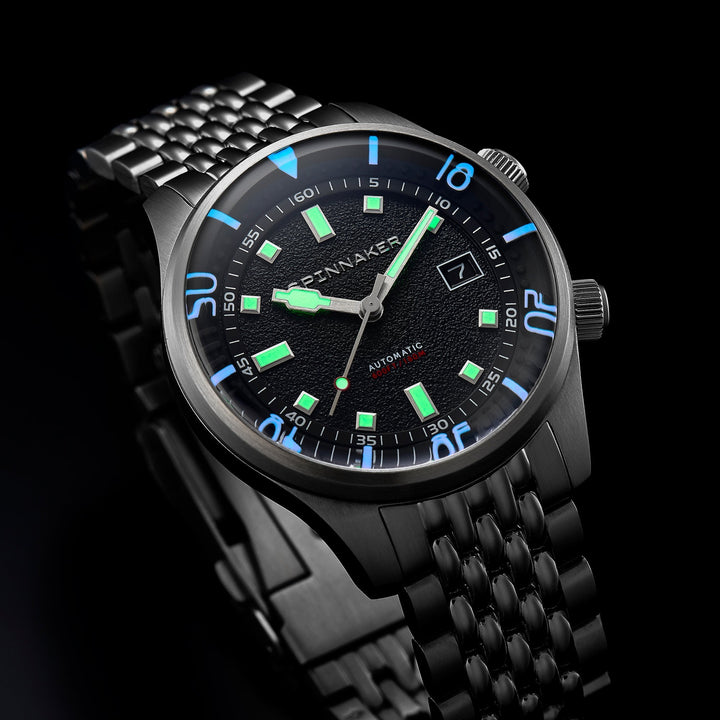 Bradner Black / Stainless Steel | Black Dial