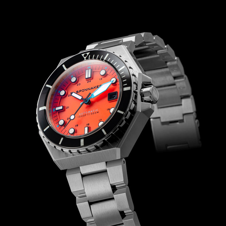 Dumas Orange / Stainless Steel | Orange Dial