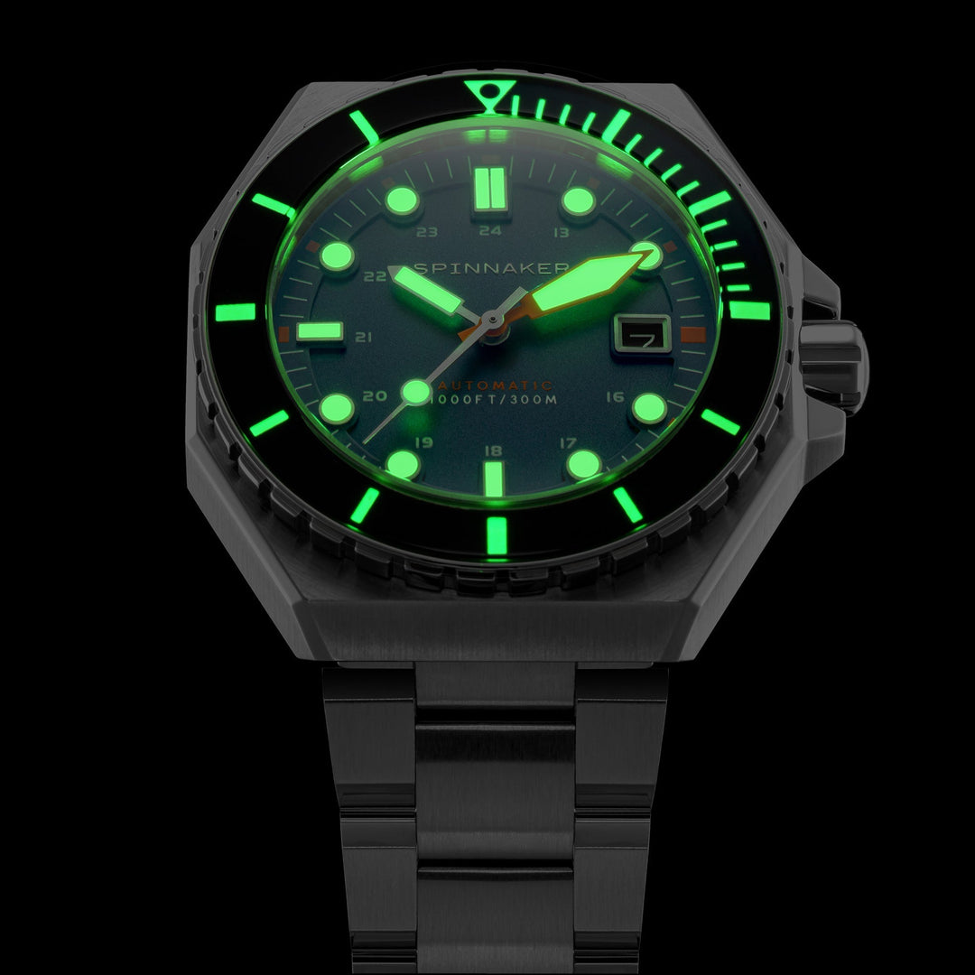 Dumas Blue / Black / Stainless Steel | Blue Dial
